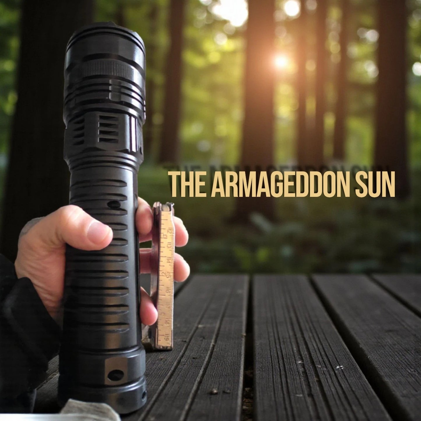 World’s Brightest Flashlight 200K Lumens 1 Million Candela