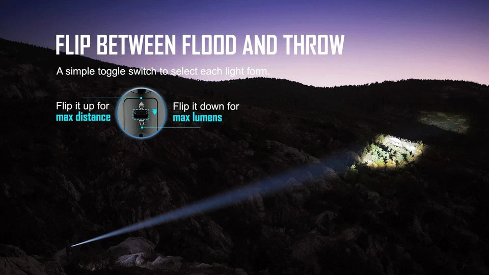 Olight Marauder 2 14000 Lumen Long Throw Rechargeable Flashlight